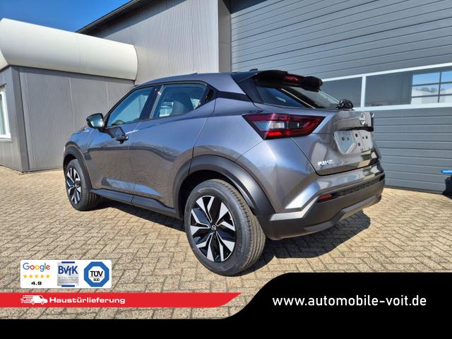 Nissan Juke 1.0 DIG-T 114PS Acenta Klimaautomatik Sitzheizung R&uuml;ckf.Kamera Bluetooth Touchscreen wireless Apple CarPlay Android Auto 