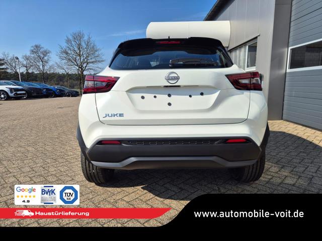 Nissan Juke 1.0 DIG-T 114PS Acenta Klimaautomatik Sitzheizung R&uuml;ckf.Kamera Bluetooth Touchscreen wireless Apple CarPlay Android Auto 