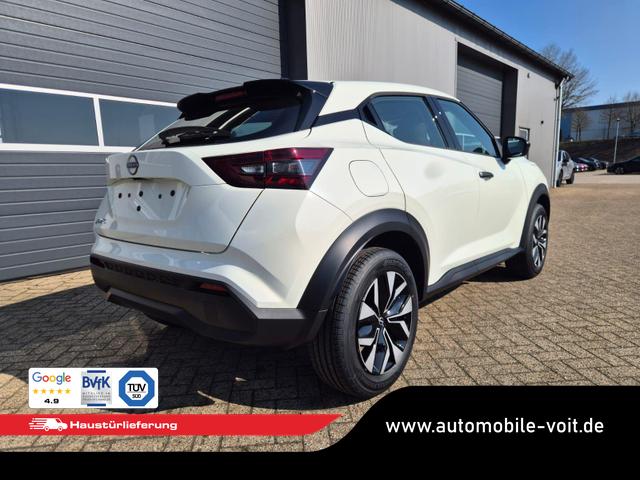 Nissan Juke 1.0 DIG-T 114PS Acenta Klimaautomatik Sitzheizung R&uuml;ckf.Kamera Bluetooth Touchscreen wireless Apple CarPlay Android Auto 