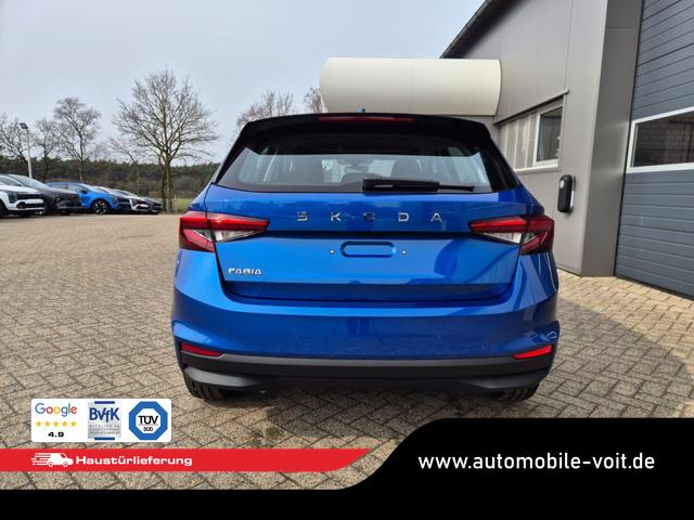 Skoda Fabia 1.0 TSI 95PS Selection 5-t&uuml;rig R&uuml;ckf.Kamera Parksensoren Sitzheizung Multifunktionslenkrad Klima Skoda-Radio Bluetooth Touchscreen Tempomat Nebelsch. Apple CarPlay + Android Auto 
