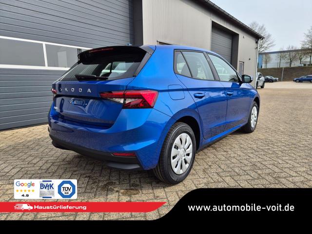 Skoda Fabia 1.0 TSI 95PS Selection 5-t&uuml;rig R&uuml;ckf.Kamera Parksensoren Sitzheizung Multifunktionslenkrad Klima Skoda-Radio Bluetooth Touchscreen Tempomat Nebelsch. Apple CarPlay + Android Auto 