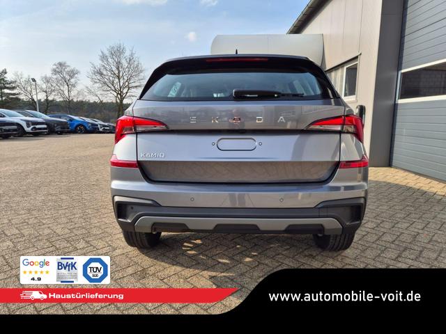 Skoda Kamiq 1.0 TSI 115PS DSG Selection AHK R&uuml;ckf.Kamera PDC v+h Sitzheizung Klimaautomatik Skoda-Radio Apple CarPlay + Android Auto Tempomat Garantieverl&auml;ngerung 16"LM 