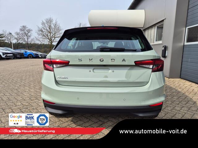 Skoda Fabia 1.0 TSI 95PS Selection 5-t&uuml;rig R&uuml;ckf.Kamera Parksensoren Sitzheizung Multifunktionslenkrad Klima Skoda-Radio Bluetooth Touchscreen Tempomat Nebelsch. Apple CarPlay + Android Auto 