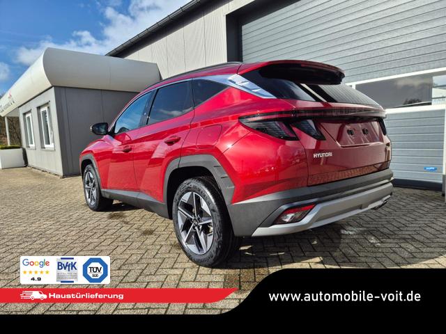 Hyundai TUCSON Trend 1.6 T-GDI 150PS Automatik TZ 2026 Teil-Leder Sitzheizung v+h Lenkradheizung Klimaautomatik Navi Touchscreen DAB+ Apple CarPlay + Android Auto PDC R&uuml;ckf.-Kamera Matrix-LED-Scheinw. 