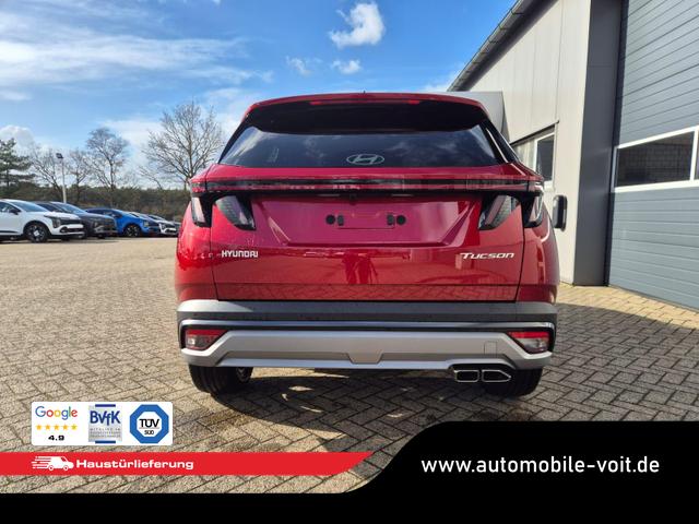 Hyundai TUCSON Trend 1.6 T-GDI 150PS Automatik TZ 2026 Teil-Leder Sitzheizung v+h Lenkradheizung Klimaautomatik Navi Touchscreen DAB+ Apple CarPlay + Android Auto PDC R&uuml;ckf.-Kamera Matrix-LED-Scheinw. 