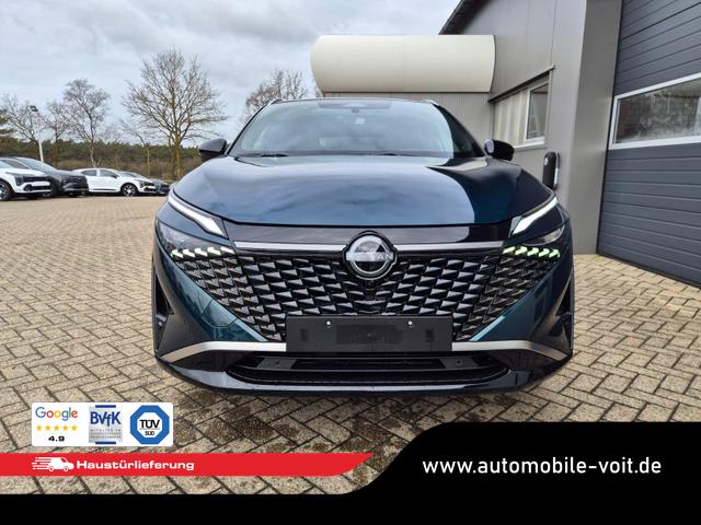 Nissan Qashqai 1.3 DIG-T MHEV 158 PS X-Tronic Tekna Premium Paket 20"LM Teil-Leder PanoGlasdach Klimaautomatik Sitzheizung Lenkradheizung Navi Head-Up Display elektr. Heckklappe ACC PDC v+h 360&deg;Kamera DAB Bluetooth Touchscreen Apple CarPlay Android Auto 