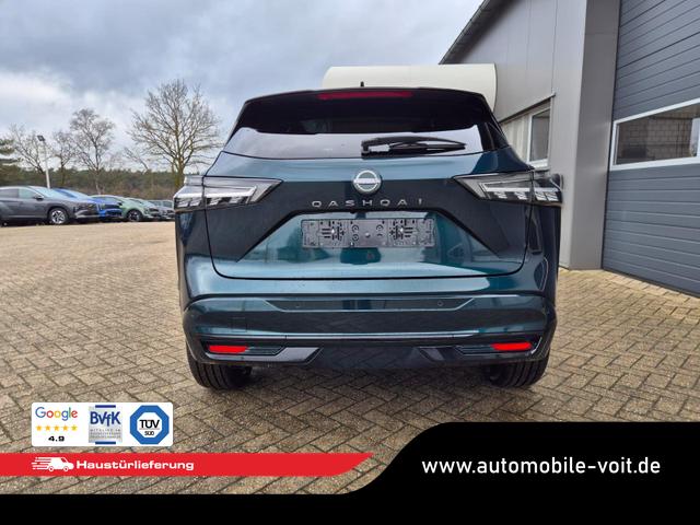 Nissan Qashqai 1.3 DIG-T MHEV 158 PS X-Tronic N-Design 20"Zoll Teil-Leder PanoGlasdach Klimaautomatik Sitzheizung Lenkradheizung Navi Head-Up Display elektr. Heckklappe ACC PDC v+h 360&deg;Kamera DAB Bluetooth Touchscreen Apple CarPlay Android Auto 