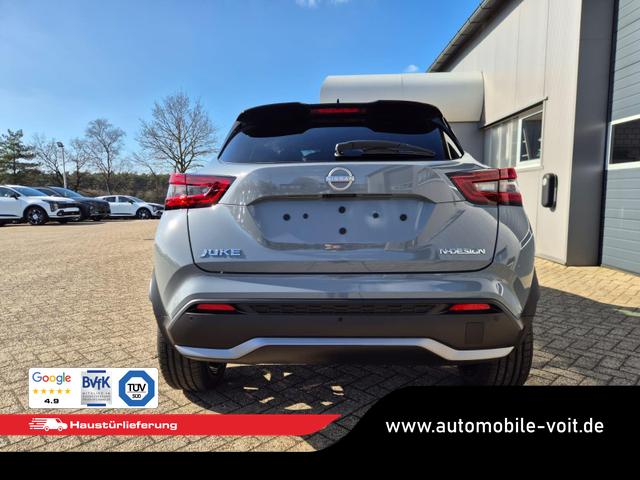 Nissan Juke 1.0 DIG-T 114PS N-Design Automatik Teil-Leder Klimaautomatik Sitzheizung Lenkradheizung PDC v+h R&uuml;ckf.Kamera Navi 19"LM Bluetooth Touchscreen Apple CarPlay Android Auto 