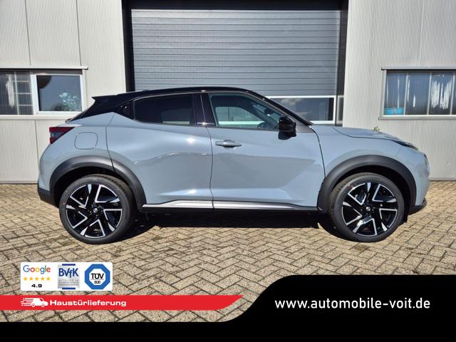 Nissan Juke 1.0 DIG-T 114PS N-Design Automatik Teil-Leder Klimaautomatik Sitzheizung Lenkradheizung PDC v+h R&uuml;ckf.Kamera Navi 19"LM Bluetooth Touchscreen Apple CarPlay Android Auto 