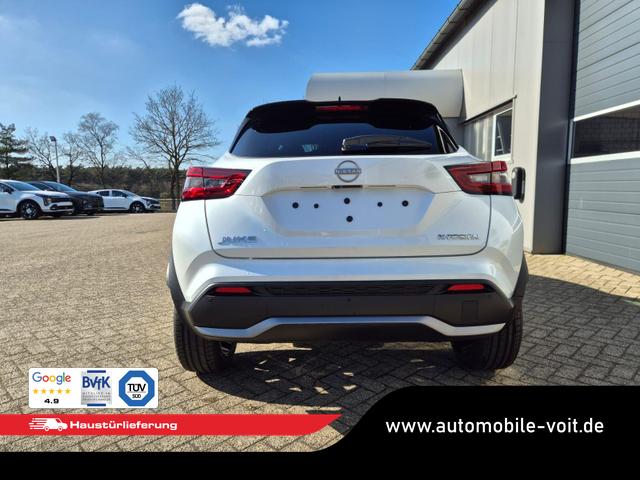 Nissan Juke 1.0 DIG-T 114PS N-Design Automatik Teil-Leder Klimaautomatik Sitzheizung Lenkradheizung PDC v+h R&uuml;ckf.Kamera Navi 19"LM Bluetooth Touchscreen Apple CarPlay Android Auto 