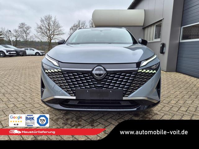 Nissan Qashqai 1.3 DIG-T MHEV 158 PS X-Tronic Tekna Premium Paket 20"LM Teil-Leder PanoGlasdach Klimaautomatik Sitzheizung Lenkradheizung Navi Head-Up Display elektr. Heckklappe ACC PDC v+h 360&deg;Kamera DAB Bluetooth Touchscreen Apple CarPlay Android Auto 