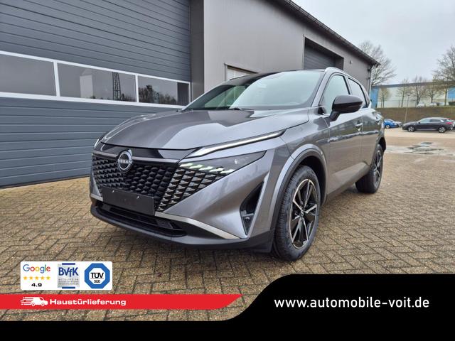 Nissan Qashqai - 1.3 DIG-T MHEV 158 PS X-Tronic Tekna Voll-Leder Klimaautomatik PanoGlasdach Sitzheizung Lenkradheizung Navi Head-Up Display elektr. Heckklappe ACC PDC v+h 360&deg;Kamera DAB Bluetooth Touchscreen Apple CarPlay Android Auto 19"LM
