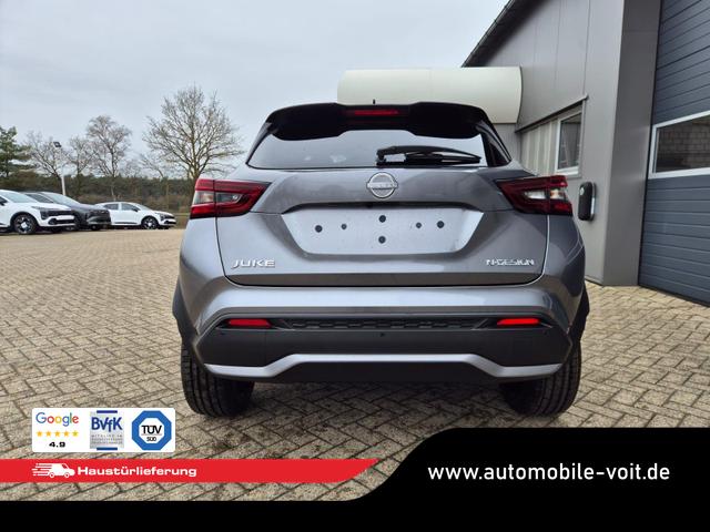 Nissan Juke 1.0 DIG-T 114PS N-Design Automatik Teil-Leder Klimaautomatik Sitzheizung Lenkradheizung PDC v+h R&uuml;ckf.Kamera Navi 19"LM Bluetooth Touchscreen Apple CarPlay Android Auto 