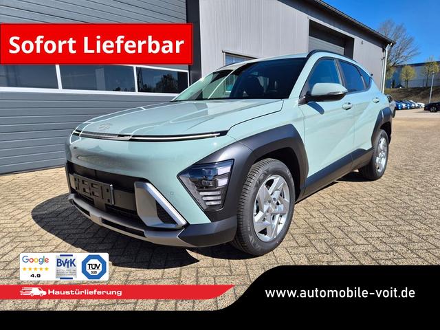 Hyundai KONA - Trend 1.6 T-GDI 150PS Automatik MY2026 Voll-LED-Projektionsscheinw. mit LED-Lichtband Sitzheizung v+h Lenkradheizung ACC Klimaautomatik Navi Touchscreen DAB+ Apple CarPlay + Android Auto PDC R&uuml;ckf.Kamera 2xKeyless 17-LM