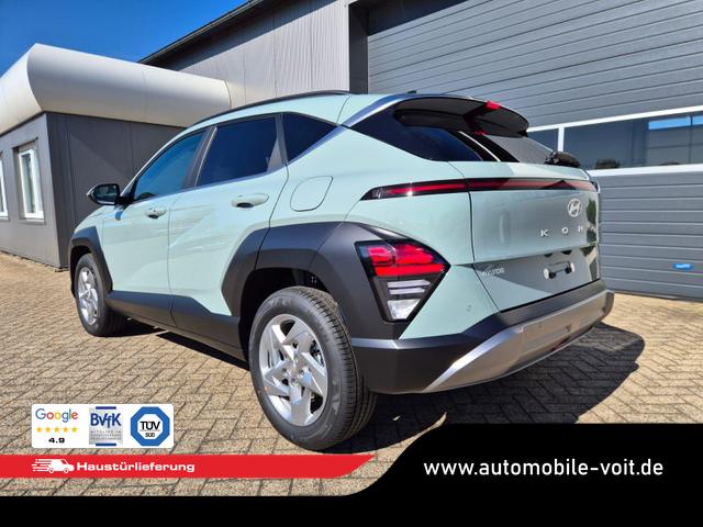 Hyundai KONA Trend 1.6 T-GDI 150PS Automatik MY2026 Voll-LED-Projektionsscheinw. mit LED-Lichtband Sitzheizung v+h Lenkradheizung ACC Klimaautomatik Navi Touchscreen DAB+ Apple CarPlay + Android Auto PDC R&uuml;ckf.Kamera 2xKeyless 17-LM 