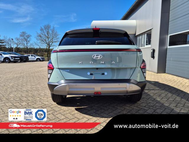 Hyundai KONA Trend 1.6 T-GDI 150PS Automatik MY2026 Voll-LED-Projektionsscheinw. mit LED-Lichtband Sitzheizung v+h Lenkradheizung ACC Klimaautomatik Navi Touchscreen DAB+ Apple CarPlay + Android Auto PDC R&uuml;ckf.Kamera 2xKeyless 17-LM 