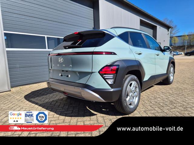 Hyundai KONA Trend 1.6 T-GDI 150PS Automatik MY2026 Voll-LED-Projektionsscheinw. mit LED-Lichtband Sitzheizung v+h Lenkradheizung ACC Klimaautomatik Navi Touchscreen DAB+ Apple CarPlay + Android Auto PDC R&uuml;ckf.Kamera 2xKeyless 17-LM 