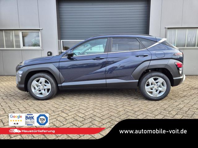 Hyundai KONA Trend 1.6 T-GDI 150PS Automatik Voll-LED-Scheinw. Sitzheizung Lenkradheizung ACC Klimaautomatik Navi Touchscreen DAB+ Apple CarPlay + Android Auto PDC v+h R&uuml;ckf.Kamera 2xKeyless 17-LM 