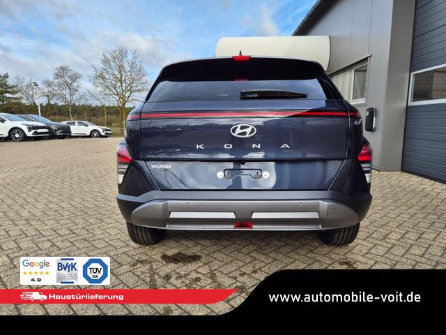 Hyundai KONA Trend 1.6 T-GDI 150PS Automatik Voll-LED-Scheinw. Sitzheizung Lenkradheizung ACC Klimaautomatik Navi Touchscreen DAB+ Apple CarPlay + Android Auto PDC v+h R&uuml;ckf.Kamera 2xKeyless 17-LM 