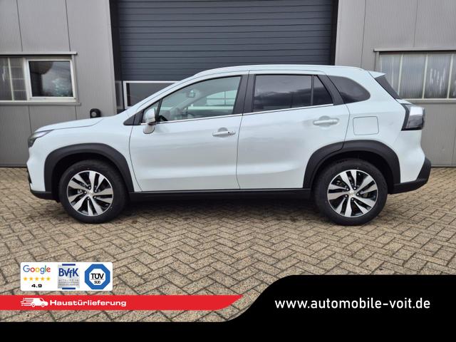 Suzuki S-Cross Comfort+ 110PS Automatik MHEV 1.4 Boosterjet Teilleder Navi Klimaautomatik Sitzheizung ACC PDC v+h 4x Kamera Suzuki-Radio Apple CarPlay Android Auto Touchscreen 2xKeyless 17-LM 