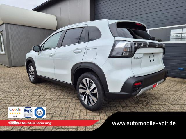 Suzuki S-Cross Comfort+ 110PS Automatik MHEV 1.4 Boosterjet Teilleder Navi Klimaautomatik Sitzheizung ACC PDC v+h 4x Kamera Suzuki-Radio Apple CarPlay Android Auto Touchscreen 2xKeyless 17-LM 
