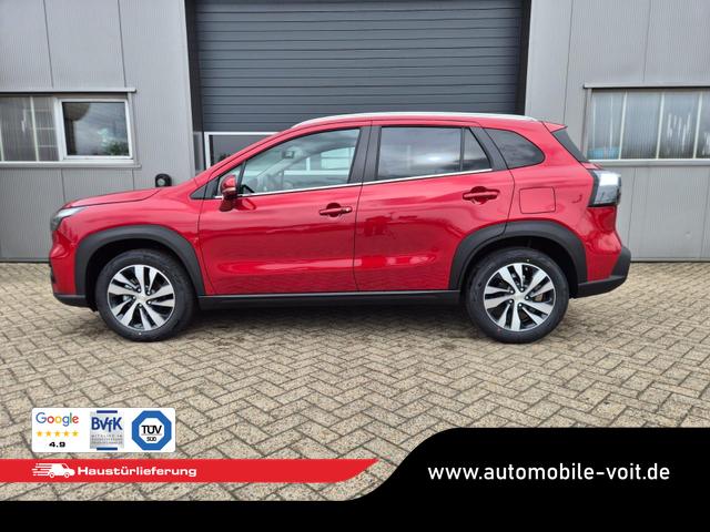 Suzuki S-Cross Comfort+ 110PS Automatik MHEV 1.4 Boosterjet Teilleder Navi Klimaautomatik Sitzheizung ACC PDC v+h 4x Kamera Suzuki-Radio Apple CarPlay Android Auto Touchscreen 2xKeyless 17-LM 