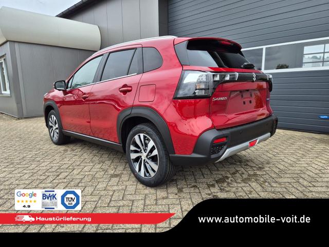Suzuki S-Cross Comfort+ 110PS Automatik MHEV 1.4 Boosterjet Teilleder Navi Klimaautomatik Sitzheizung ACC PDC v+h 4x Kamera Suzuki-Radio Apple CarPlay Android Auto Touchscreen 2xKeyless 17-LM 