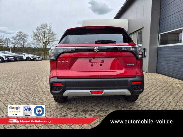 Suzuki S-Cross Comfort+ 110PS Automatik MHEV 1.4 Boosterjet Teilleder Navi Klimaautomatik Sitzheizung ACC PDC v+h 4x Kamera Suzuki-Radio Apple CarPlay Android Auto Touchscreen 2xKeyless 17-LM 