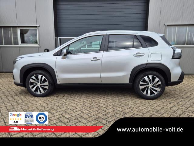 Suzuki S-Cross Comfort+ 110PS MHEV 4x4 ALLGRIP 1.4 Boosterjet Teilleder Navi Klimaautomatik Sitzheizung ACC PDC v+h 4x Kamera Suzuki-Radio Apple CarPlay Android Auto Touchscreen 2xKeyless 17-LM 