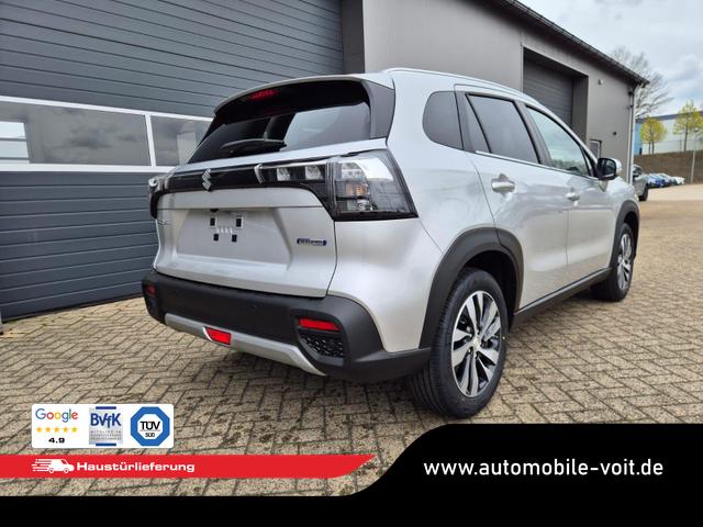 Suzuki S-Cross Comfort+ 110PS MHEV 4x4 ALLGRIP 1.4 Boosterjet Teilleder Navi Klimaautomatik Sitzheizung ACC PDC v+h 4x Kamera Suzuki-Radio Apple CarPlay Android Auto Touchscreen 2xKeyless 17-LM 