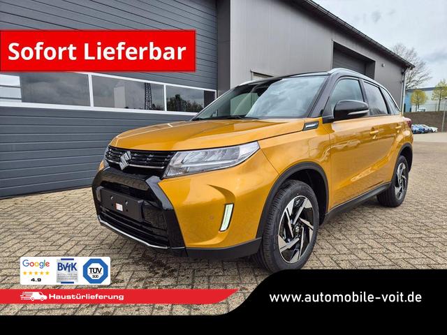 Suzuki Vitara - Comfort+ 110PS Automatik MHEV 1.4 Boosterjet Teilleder Navi Klimaautomatik Sitzheizung ACC PDC v+h R&uuml;ckf.Kamera Suzuki-Radio Apple CarPlay Android Auto Touchscreen 2xKeyless 17-LM