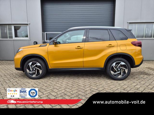 Suzuki Vitara Comfort+ 110PS Automatik MHEV 1.4 Boosterjet Teilleder Navi Klimaautomatik Sitzheizung ACC PDC v+h R&uuml;ckf.Kamera Suzuki-Radio Apple CarPlay Android Auto Touchscreen 2xKeyless 17-LM 