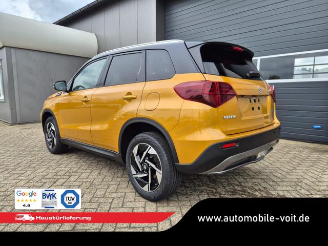 Suzuki Vitara Comfort+ 110PS Automatik MHEV 1.4 Boosterjet Teilleder Navi Klimaautomatik Sitzheizung ACC PDC v+h R&uuml;ckf.Kamera Suzuki-Radio Apple CarPlay Android Auto Touchscreen 2xKeyless 17-LM 