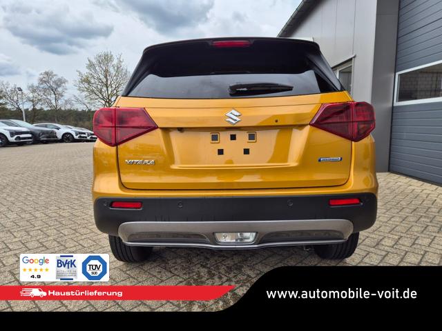 Suzuki Vitara Comfort+ 110PS Automatik MHEV 1.4 Boosterjet Teilleder Navi Klimaautomatik Sitzheizung ACC PDC v+h R&uuml;ckf.Kamera Suzuki-Radio Apple CarPlay Android Auto Touchscreen 2xKeyless 17-LM 