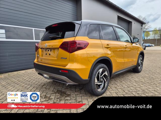 Suzuki Vitara Comfort+ 110PS Automatik MHEV 1.4 Boosterjet Teilleder Navi Klimaautomatik Sitzheizung ACC PDC v+h R&uuml;ckf.Kamera Suzuki-Radio Apple CarPlay Android Auto Touchscreen 2xKeyless 17-LM 