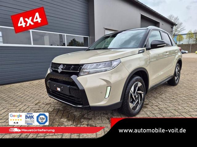 Suzuki Vitara - Comfort+ 110PS MHEV 4x4 ALLGRIP 1.4 Boosterjet Allrad Teilleder mit Alcantara Navi Klimaautomatik Sitzheizung ACC PDC v+h R&uuml;ckf.Kamera Suzuki-Radio Apple CarPlay Android Auto Touchscreen 2xKeyless 17-LM