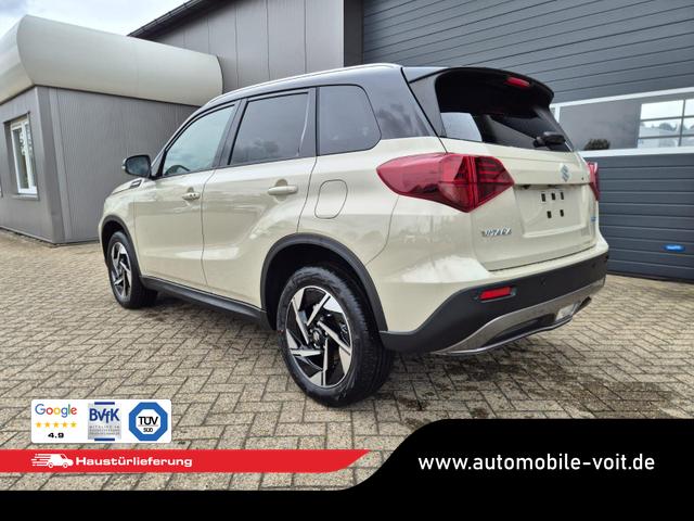 Suzuki Vitara Comfort+ 110PS MHEV 4x4 ALLGRIP 1.4 Boosterjet Allrad Teilleder mit Alcantara Navi Klimaautomatik Sitzheizung ACC PDC v+h R&uuml;ckf.Kamera Suzuki-Radio Apple CarPlay Android Auto Touchscreen 2xKeyless 17-LM 