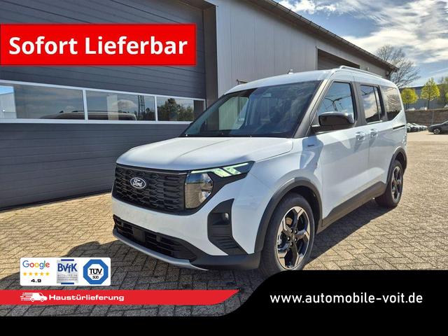 Ford Tourneo Courier - 1.0 EcoBoost 125PS Active Teil-Leder Sitzheizung Lenkradheizung Klimaautomatik PDC v+h R&uuml;ckf.-Kamera ACC TWA Frontscheibe beheizb. Ford-Navi SYNC4 Apple CarPlay + Android Auto