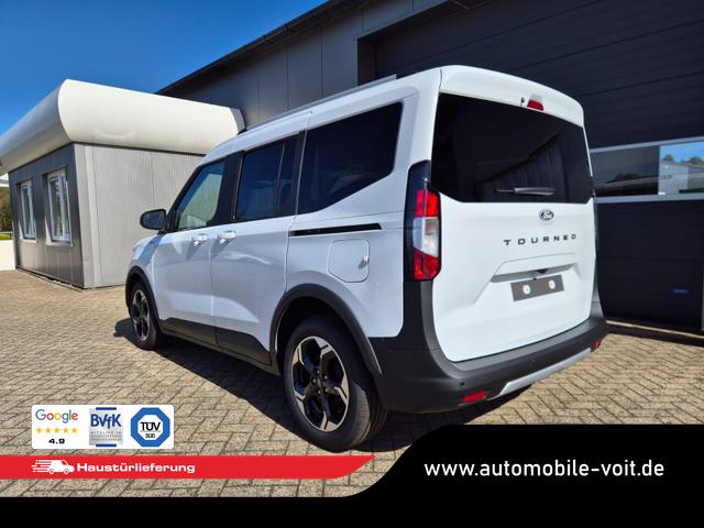 Ford Tourneo Courier 1.0 EcoBoost 125PS Active Teil-Leder Sitzheizung Lenkradheizung Klimaautomatik PDC v+h R&uuml;ckf.-Kamera ACC TWA Frontscheibe beheizb. Ford-Navi SYNC4 Apple CarPlay + Android Auto 