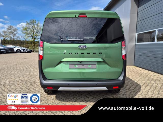 Ford Tourneo Courier 1.0 EcoBoost 125PS Active Teil-Leder Sitzheizung Lenkradheizung Klimaautomatik PDC v+h R&uuml;ckf.-Kamera ACC TWA Frontscheibe beheizb. Ford-Navi SYNC4 Apple CarPlay + Android Auto 