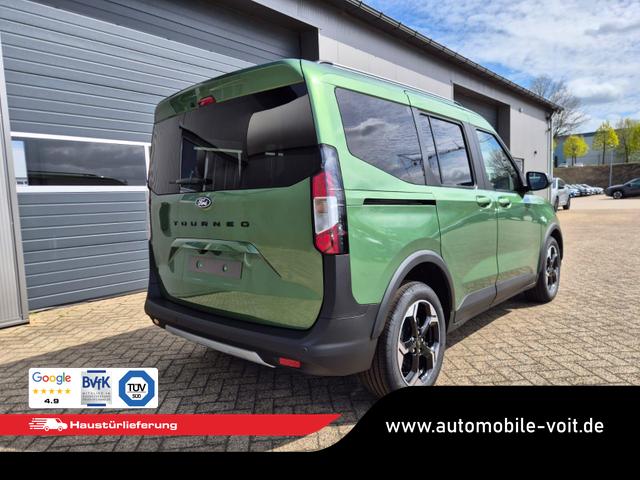 Ford Tourneo Courier 1.0 EcoBoost 125PS Active Teil-Leder Sitzheizung Lenkradheizung Klimaautomatik PDC v+h R&uuml;ckf.-Kamera ACC TWA Frontscheibe beheizb. Ford-Navi SYNC4 Apple CarPlay + Android Auto 
