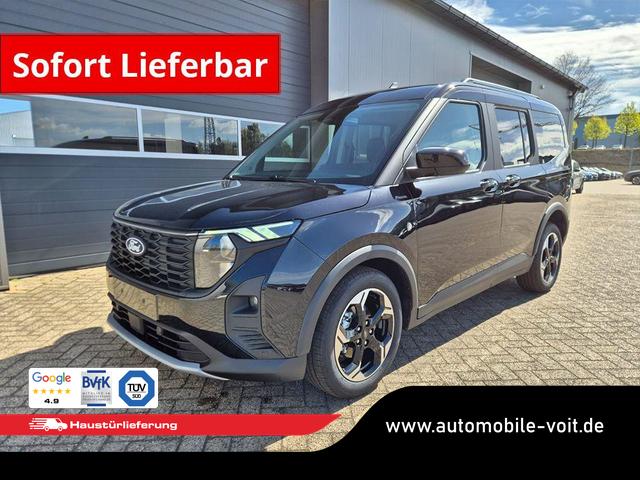 Ford Tourneo Courier - 1.0 EcoBoost 125PS Active Teil-Leder Sitzheizung Lenkradheizung Klimaautomatik PDC v+h R&uuml;ckf.-Kamera ACC TWA Frontscheibe beheizb. Ford-Navi SYNC4 Apple CarPlay + Android Auto
