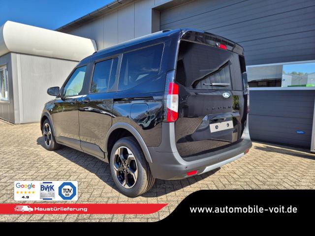 Ford Tourneo Courier 1.0 EcoBoost 125PS Active Teil-Leder Sitzheizung Lenkradheizung Klimaautomatik PDC v+h R&uuml;ckf.-Kamera ACC TWA Frontscheibe beheizb. Ford-Navi SYNC4 Apple CarPlay + Android Auto 