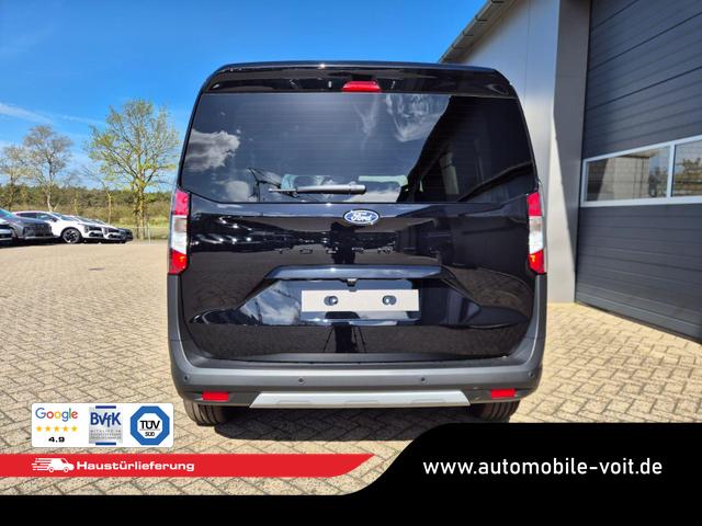 Ford Tourneo Courier 1.0 EcoBoost 125PS Active Teil-Leder Sitzheizung Lenkradheizung Klimaautomatik PDC v+h R&uuml;ckf.-Kamera ACC TWA Frontscheibe beheizb. Ford-Navi SYNC4 Apple CarPlay + Android Auto 