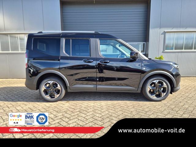 Ford Tourneo Courier 1.0 EcoBoost 125PS Active Teil-Leder Sitzheizung Lenkradheizung Klimaautomatik PDC v+h R&uuml;ckf.-Kamera ACC TWA Frontscheibe beheizb. Ford-Navi SYNC4 Apple CarPlay + Android Auto 