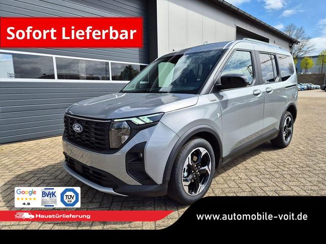 Ford Tourneo Courier - 1.0 EcoBoost 125PS Active Teil-Leder Sitzheizung Lenkradheizung Klimaautomatik PDC v+h R&uuml;ckf.-Kamera ACC TWA Frontscheibe beheizb. Ford-Navi SYNC4 Apple CarPlay + Android Auto