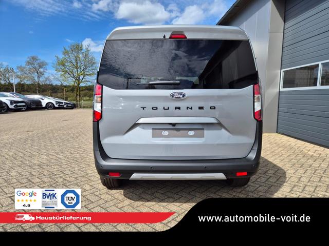 Ford Tourneo Courier 1.0 EcoBoost 125PS Active Teil-Leder Sitzheizung Lenkradheizung Klimaautomatik PDC v+h R&uuml;ckf.-Kamera ACC TWA Frontscheibe beheizb. Ford-Navi SYNC4 Apple CarPlay + Android Auto 