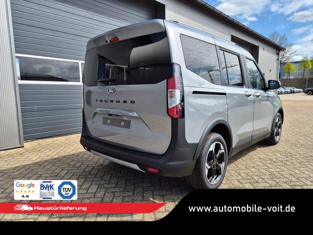 Ford Tourneo Courier 1.0 EcoBoost 125PS Active Teil-Leder Sitzheizung Lenkradheizung Klimaautomatik PDC v+h R&uuml;ckf.-Kamera ACC TWA Frontscheibe beheizb. Ford-Navi SYNC4 Apple CarPlay + Android Auto 