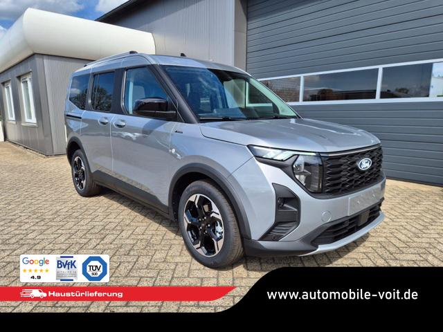 Ford Tourneo Courier - 1.0 EcoBoost 125PS Active Teil-Leder Sitzheizung Lenkradheizung Klimaautomatik PDC v+h R&uuml;ckf.-Kamera ACC TWA Frontscheibe beheizb. Ford-Navi SYNC4 Apple CarPlay + Android Auto