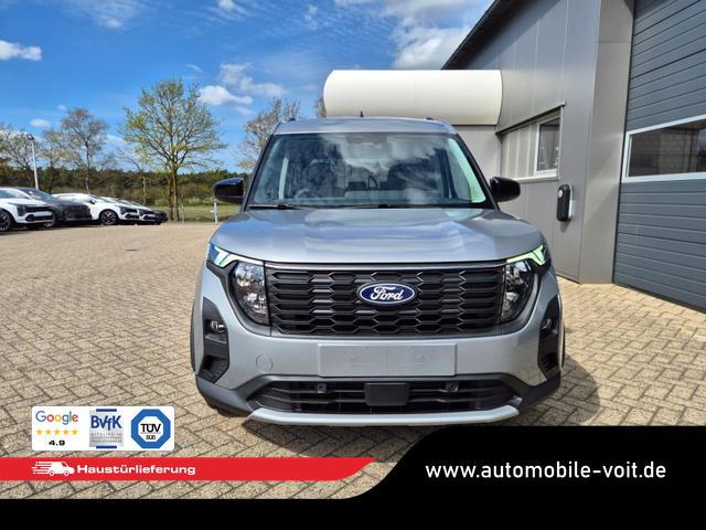 Ford Tourneo Courier 1.0 EcoBoost 125PS Active Teil-Leder Sitzheizung Lenkradheizung Klimaautomatik PDC v+h R&uuml;ckf.-Kamera ACC TWA Frontscheibe beheizb. Ford-Navi SYNC4 Apple CarPlay + Android Auto 